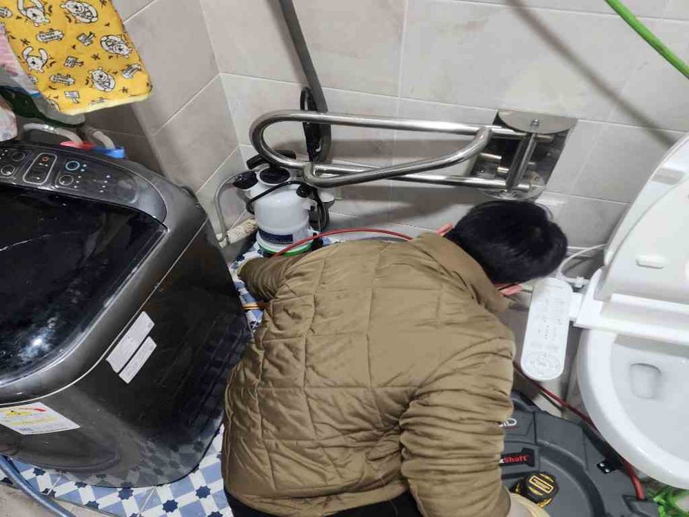 파주 욕실·세탁기 배수 막힘 작업