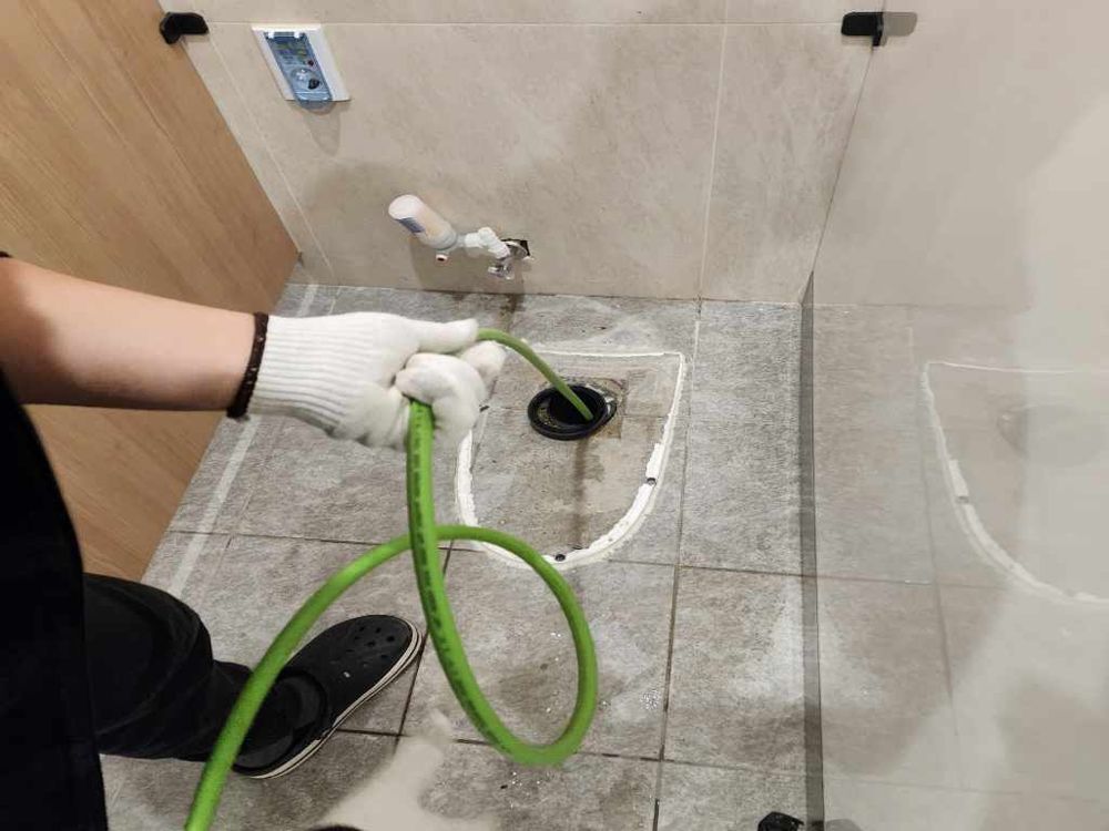 파주 화장실 바닥 배수구 고압세척